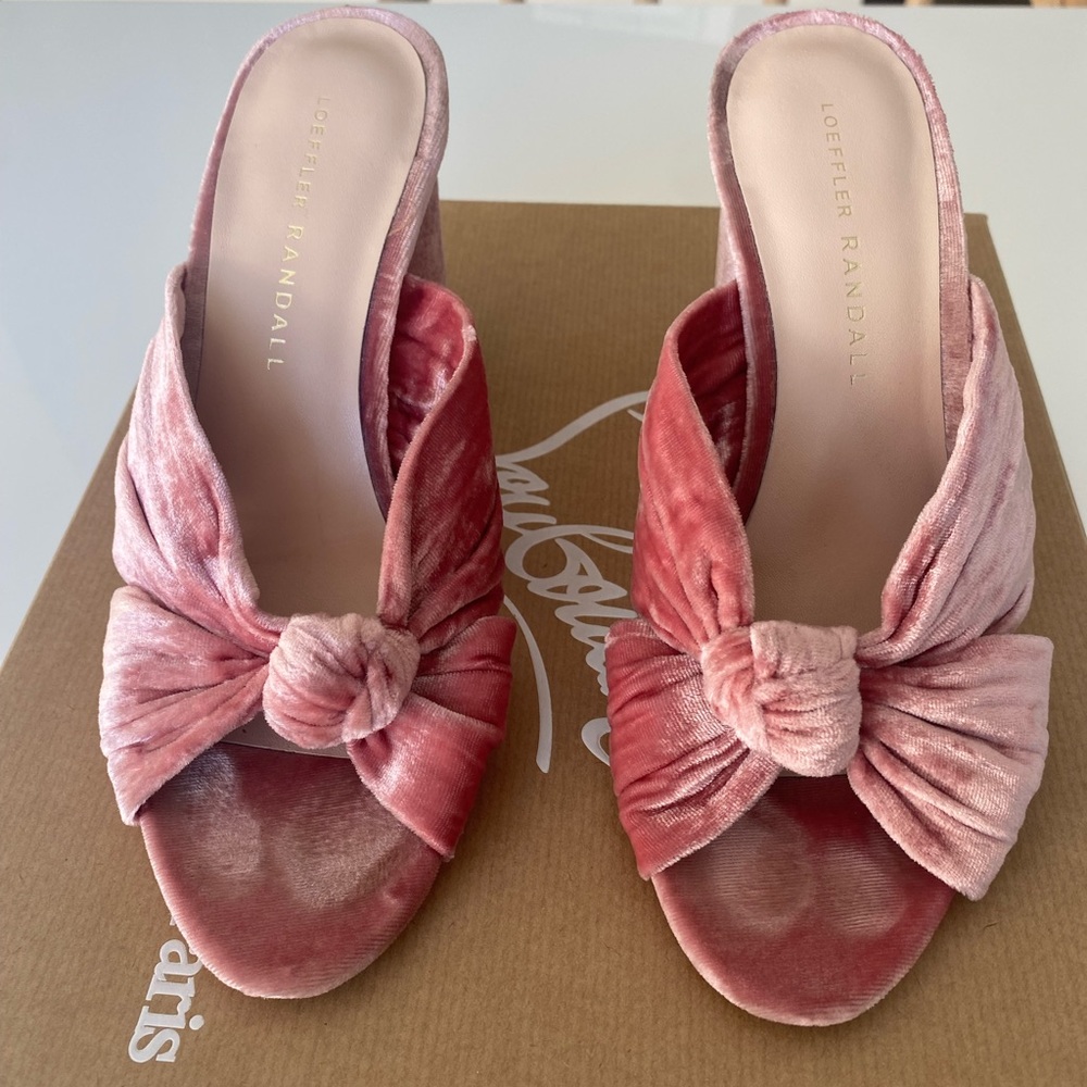 Loeffler Randall Coco Sandal in Petal (Pink)
